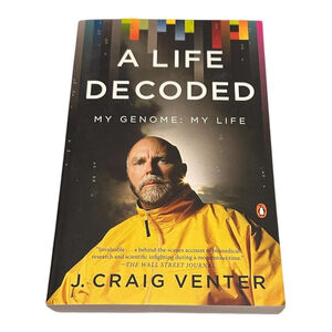 A Life Decoded My Genome My Life J Craig Venter Paperback Science Memoir Book